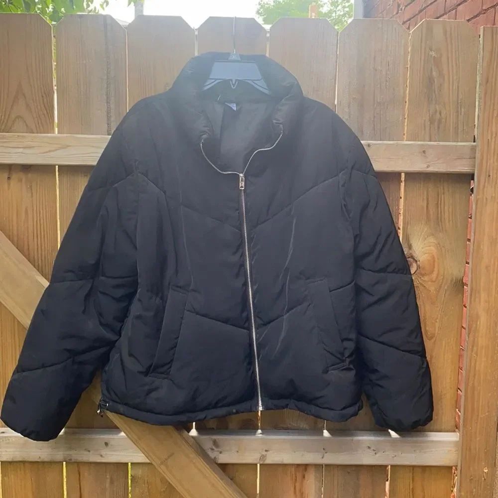 H&M puffer coat sz. L